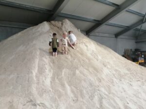 Vasket sand