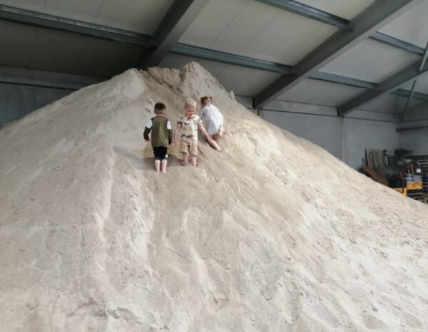 Vasket sand